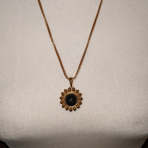 VINTAGE NOLAN MILLER INTERCHANGEABLE SUNFLOWER NECKLACE - Picture 4 of 7